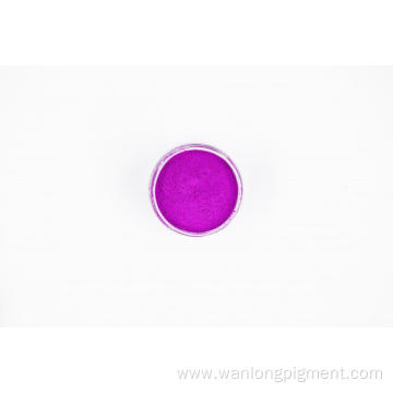 Purple shining Fluorescent Pigment for paint plastic